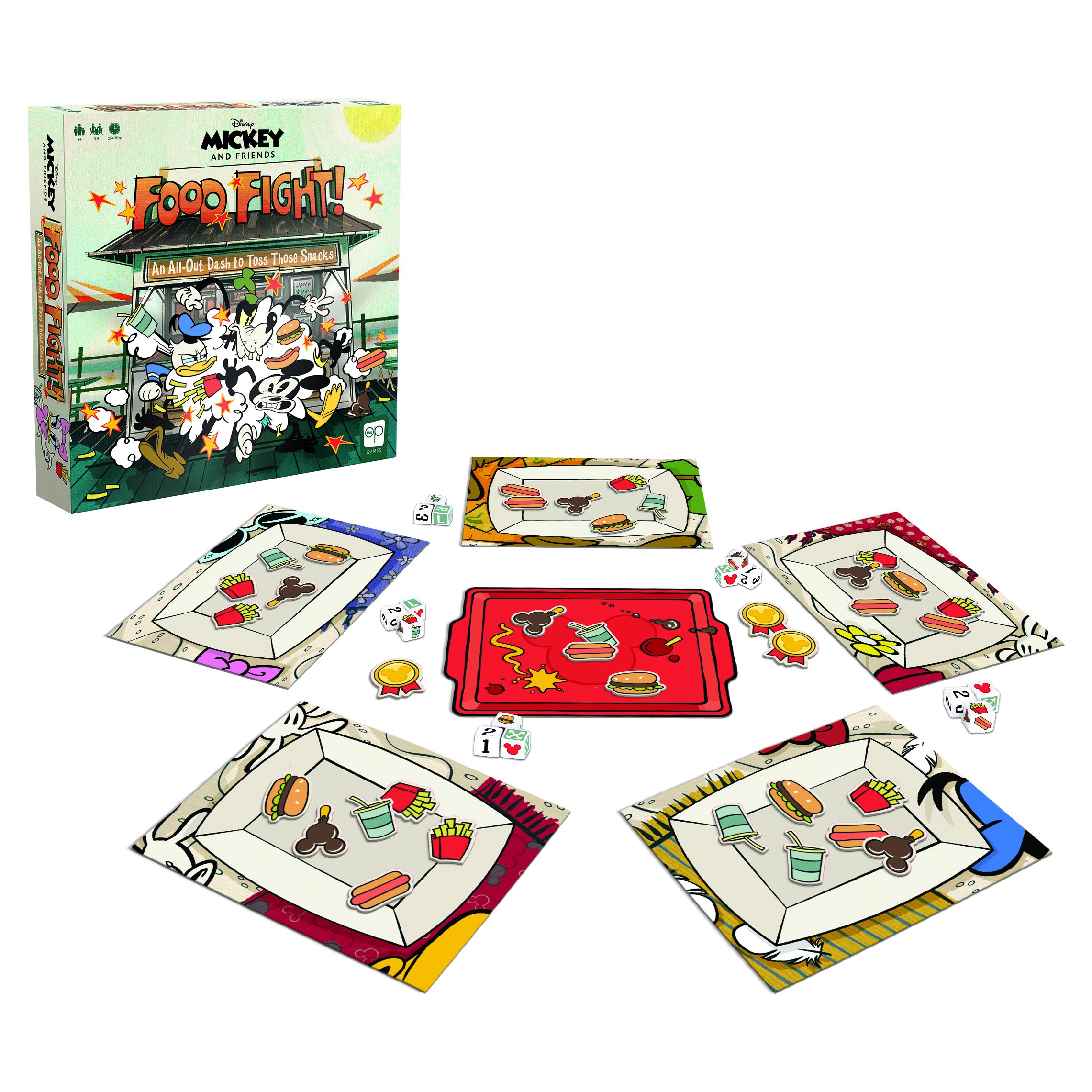 Disney Mickey And Friends Food Fight